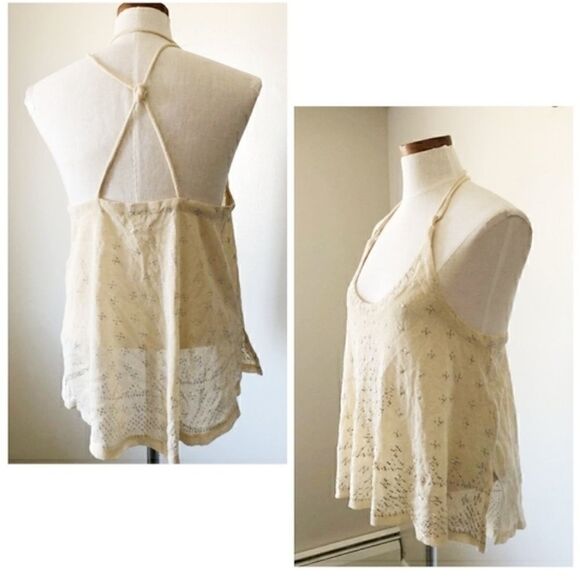 Free People Time To Shine Tank Top Size L - Picture 6 of 7